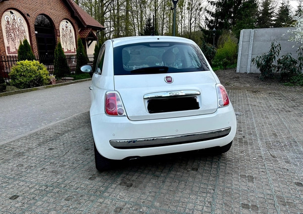 Fiat 500 cena 34500 przebieg: 99000, rok produkcji 2015 z Szprotawa małe 137